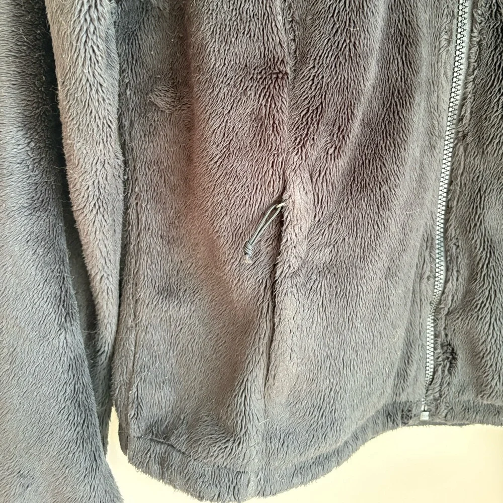 The North Face Women’s Fleece Full Zip Jacket Black Size M - Picture 4 of 6